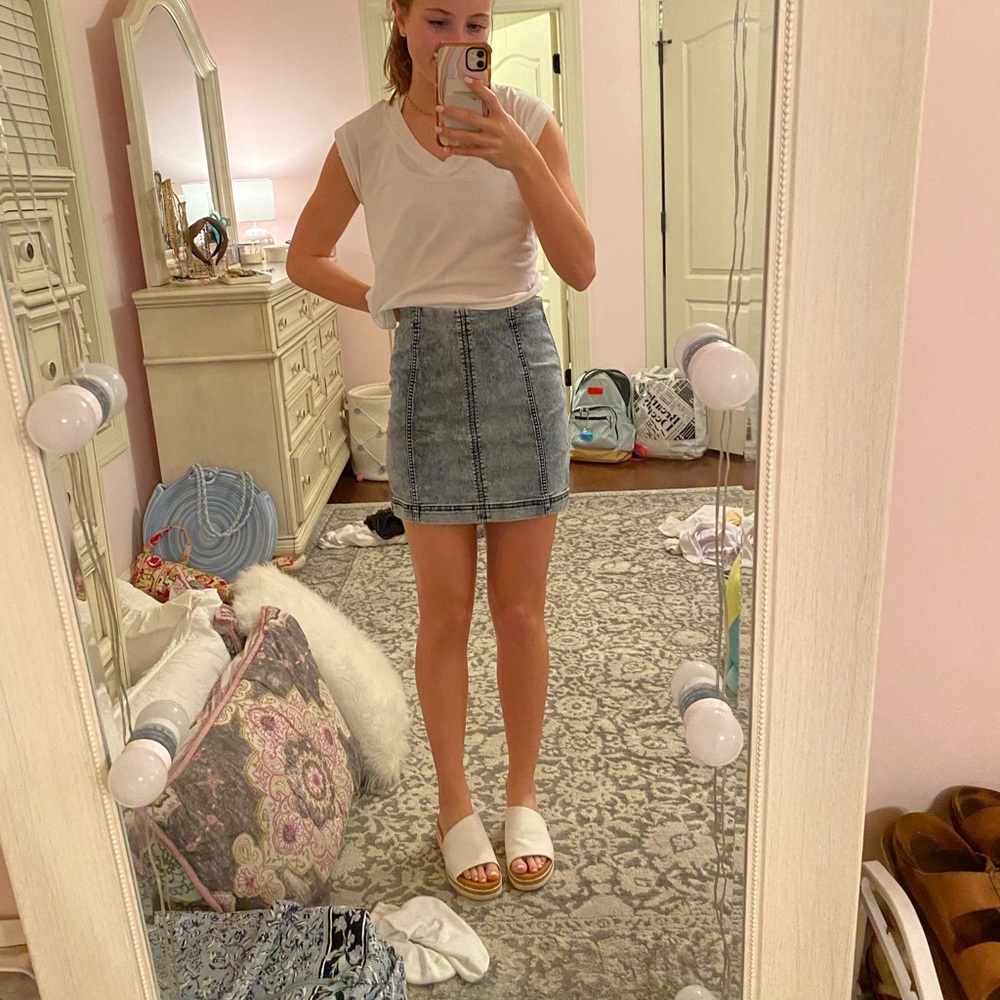 free people skirt